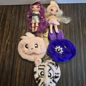 Na‎ Na Na Surprise Lot Of 2 Dolls -3 Cases
